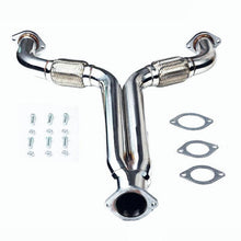 Load image into Gallery viewer, Nissan 350Z G35 04-05 06 07 T-304 Steel Downpipe Y Pipe