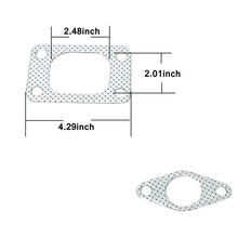 Load image into Gallery viewer, Fits 2.3L Ford Mustang SVO Thunderbird XR4Ti Center Mount Turbo Manifold T3