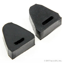 Load image into Gallery viewer, 2 Fits Chevrolet Silverado GMC Sierra RH or LH Tailgate Latch Rubber Stop Bumper