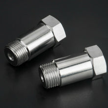 Load image into Gallery viewer, 2X 45mm O2 02 OXYGEN SENSOR EXTENDER M18 x 1.5 CEL FIX EXTENSION SPACER ADAPTER