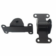 Load image into Gallery viewer, Small Block Chevy Black Solid Engine Frame Mount Set 327 350 400 Off Road Racing