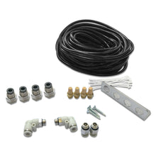 Load image into Gallery viewer, Universal 4 Point Diff Breather Kit fit Toyota Landcruiser Hilux Prado Black Set