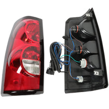 Load image into Gallery viewer, Pair Red Tail Lights Brake Lamps For 2003-2006 Chevy Silverado 1500 2500 3500 HD