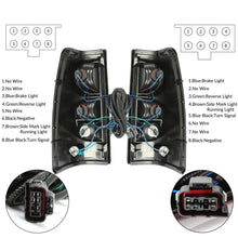Load image into Gallery viewer, Pair Red Tail Lights Brake Lamps For 2003-2006 Chevy Silverado 1500 2500 3500 HD