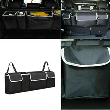 Load image into Gallery viewer, For Car Truck SUV Trunk Cargo Organizer Storage Bag Bin Adjustable Strap