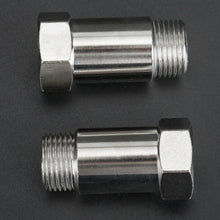 Load image into Gallery viewer, 2X 45mm O2 02 OXYGEN SENSOR EXTENDER M18 x 1.5 CEL FIX EXTENSION SPACER ADAPTER