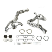 Load image into Gallery viewer, For 72-91 1972-1991 Dodge Pair 4-1 Long Tube Exhaust Header Manifold + Collector