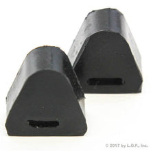 Load image into Gallery viewer, 2 Fits Chevrolet Silverado GMC Sierra RH or LH Tailgate Latch Rubber Stop Bumper