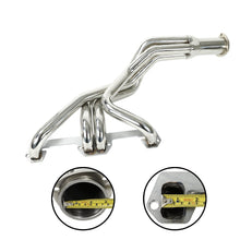 Load image into Gallery viewer, For 72-91 1972-1991 Dodge Pair 4-1 Long Tube Exhaust Header Manifold + Collector