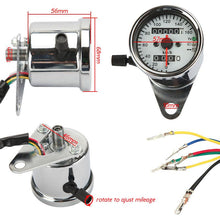 Load image into Gallery viewer, motorcycle Backlit dual speedometer
