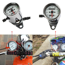 Load image into Gallery viewer, motorcycle Backlit dual speedometer
