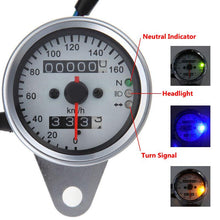 Load image into Gallery viewer, motorcycle Backlit dual speedometer
