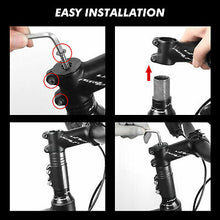 Load image into Gallery viewer, Mountain Bike Handlebar Extension Head Up Adaptor Front Fork Stem Riser Extender
