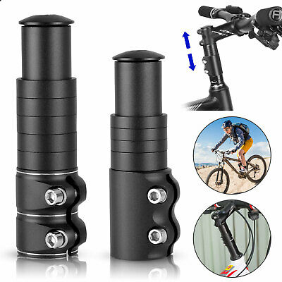 Mountain Bike Handlebar Extension Head Up Adaptor Front Fork Stem Riser Extender
