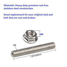 Load image into Gallery viewer, Stainless Steel Bolts Manifold Header Stud Kit For Ford F150 F250 4.6/5.4L V8
