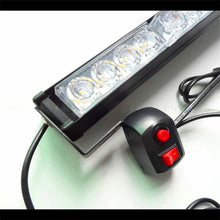 Load image into Gallery viewer, 8 LED Car Emergency Warning Traffic Advisor Strobe Light Bar Grill
