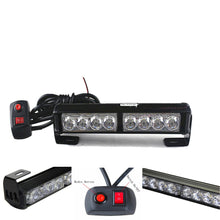 Load image into Gallery viewer, 8 LED Car Emergency Warning Traffic Advisor Strobe Light Bar Grill
