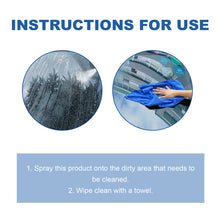 Load image into Gallery viewer, Homonth Windshield Oil Film Cleaner, Car Windshield Dust Stains Oil Film Clean Liquid
