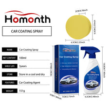 Load image into Gallery viewer, Homonth Car Coating Agent, Protect Car Paint, Improve Gloss, Anti-Stain Clean And Refurbished Car Coating Agent
