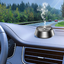 Load image into Gallery viewer, Alloy PC three speed control intelligent car mounted aromatherapy ultrasonic atomization chip (nano levelatomized essential oil) Wireless car humidifier
