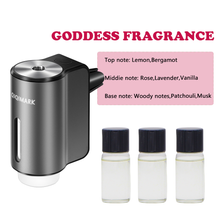 Load image into Gallery viewer, Three-Setting Smart Car Air Aromatherapy Diffuser - Fragrance And Humidifying Essential Oil Car Freshener With Adjustable Mist Output - Portable, Compact, And Easy To Use For Vehicle Interior
