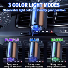 Load image into Gallery viewer, Three-Setting Smart Car Air Aromatherapy Diffuser - Fragrance And Humidifying Essential Oil Car Freshener With Adjustable Mist Output - Portable, Compact, And Easy To Use For Vehicle Interior
