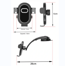 Load image into Gallery viewer, 2Pcs Car Mobile Phone Bracket, One Is A Suction Cup Type Mobile Phone Bracket, And Another Is A Hook-type Mobile Phone Bracket Adjustable Horizontal And Vertical Phone Mounts Car Dashboard Compatible With All Phones
