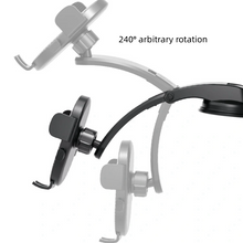 Load image into Gallery viewer, 2Pcs Car Mobile Phone Bracket, One Is A Suction Cup Type Mobile Phone Bracket, And Another Is A Hook-type Mobile Phone Bracket Adjustable Horizontal And Vertical Phone Mounts Car Dashboard Compatible With All Phones
