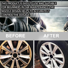 Load image into Gallery viewer, Homonth Tire Coating Agent, Automotive Tire Rim Brightening And Polishing Durable Maintenance Decontamination Cleaning Brightener

