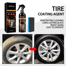 Load image into Gallery viewer, Homonth Tire Coating Agent, Automotive Tire Rim Brightening And Polishing Durable Maintenance Decontamination Cleaning Brightener
