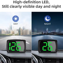 Load image into Gallery viewer, 2024 New HUD Car Head-up Display MPH Speed Display 3-inch Multi-function LCD MPH Dashboard
