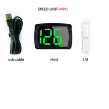 Load image into Gallery viewer, 2024 New HUD Car Head-up Display MPH Speed Display 3-inch Multi-function LCD MPH Dashboard
