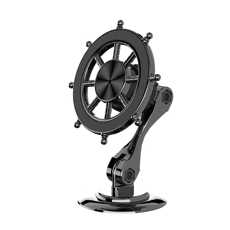 Universal 360° PRO Magnetic Suction Phone Holder Car,Alloy Folding Magnetic Cell Phone Holder for Car [Super Strong Magnet] Bracket Magnetic Dashboard Phone Car Mount for All Smartphone