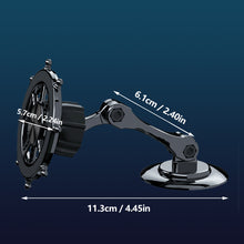 Load image into Gallery viewer, Universal 360° PRO Magnetic Suction Phone Holder Car,Alloy Folding Magnetic Cell Phone Holder for Car [Super Strong Magnet] Bracket Magnetic Dashboard Phone Car Mount for All Smartphone
