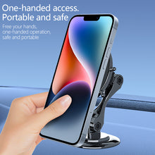 Load image into Gallery viewer, Universal 360° PRO Magnetic Suction Phone Holder Car,Alloy Folding Magnetic Cell Phone Holder for Car [Super Strong Magnet] Bracket Magnetic Dashboard Phone Car Mount for All Smartphone
