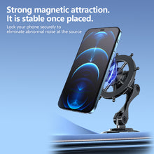 Load image into Gallery viewer, Universal 360° PRO Magnetic Suction Phone Holder Car,Alloy Folding Magnetic Cell Phone Holder for Car [Super Strong Magnet] Bracket Magnetic Dashboard Phone Car Mount for All Smartphone
