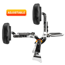 Load image into Gallery viewer, Multi Purpose Driver Passenger Sissy Bar Luggage Rack Backrest For Harley 09-13
