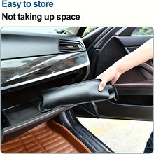 Load image into Gallery viewer, [UPF50+ Sunshade] UPF50+ Compact Roll-Up Sunshade for Front Window | Heat Insulation and UV Protection, Easy-to-Use Auto Interior Accessory, Fits Most Vehicles, Sun Protection Curtain, Sleek Black Umbrella Design, Easy Handling, Car Sunshade
