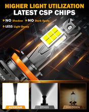 Load image into Gallery viewer, H11/H9/H8 LED Light Bulbs *2
