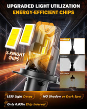 Load image into Gallery viewer, H4/9003 LED Light Bulbs *2
