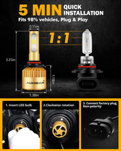 Load image into Gallery viewer, S3 Series 9005 36W Gold Color CSP LED car Headlight Bulb
