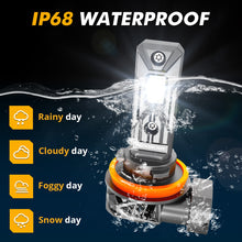 Load image into Gallery viewer, Q26S Series H11 1:1 Direct Plug-In Installation Single Copper Tube Structure Fan Cooling 90W LED Car Headlight Bulb AUXBEAM
