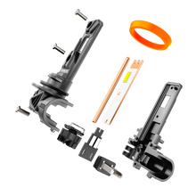 Load image into Gallery viewer, Q26S Series H11 1:1 Direct Plug-In Installation Single Copper Tube Structure Fan Cooling 90W LED Car Headlight Bulb AUXBEAM
