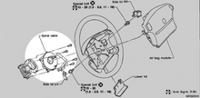 Load image into Gallery viewer, 2004 PONTIAC GTO CLOCKSPRING STEERING WHEEL CLOCK SPRING
