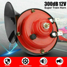 Load image into Gallery viewer, 2PCS 12V 300DB Super Horn Snail Waterproof  Horn For Motorcycle Truck SUV Boat
