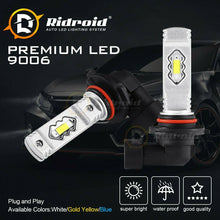 Load image into Gallery viewer, RIDROID Lighting 9006 HB4 LED Fog Light Bulb Lamp for Dodge RAM 1500 2500 3500

