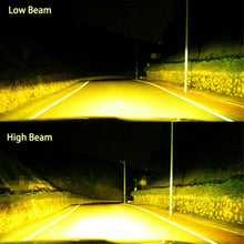 Load image into Gallery viewer, 2X H7 LED Headlight Bulb Conversion Kit High Low Beam 3000K Yellow 20000LM
