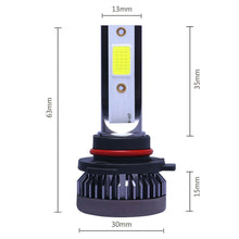 Load image into Gallery viewer, 9006 HB4 LED Headlight Bulb Kit Low Beam 8000K 120W 26000LM Ice Blue Lights 2X
