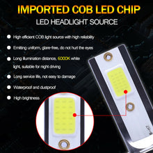 Load image into Gallery viewer, Pair H7 LED Headlight Bulb Kit High/Low Beam 8000K Super Blue 26000LM Light Bulb
