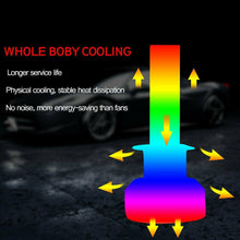 Load image into Gallery viewer, Pair H7 LED Headlight Bulb Kit High/Low Beam 8000K Super Blue 26000LM Light Bulb
